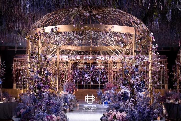 法式宫廷花园婚礼现场,法式风情庄园婚礼