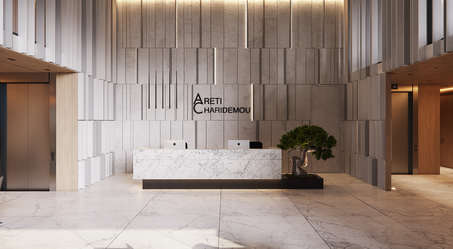 办公室前台装修设计工程,高端办公室前台装修设计展示