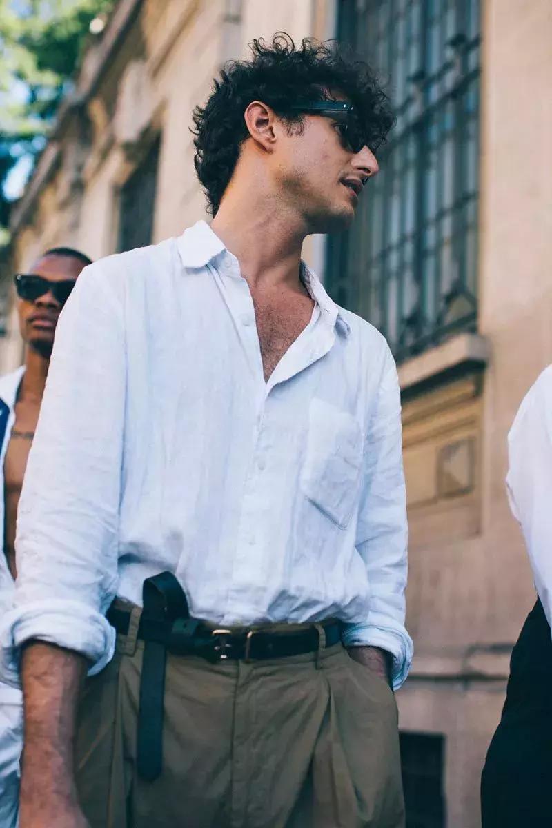 gucci双g皮带搭配男士,gucci双g皮带现在还流行吗