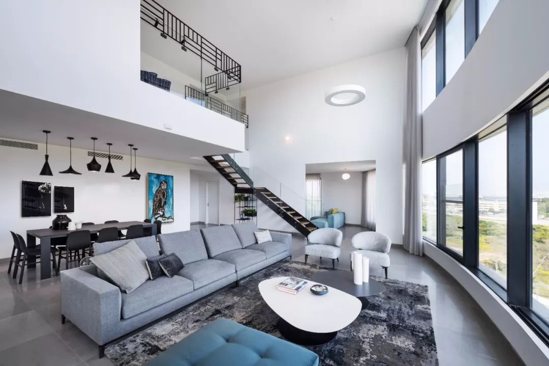 250㎡现代复式,度假式海景公寓,闲适雅致的生活,好羡慕