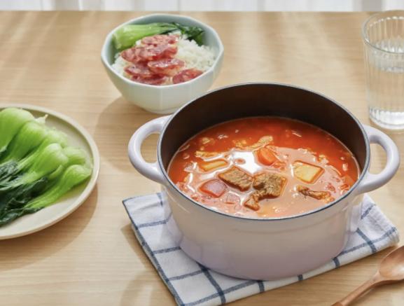 德国原装进口双立人珐琅锅做饭,法国原单铸铁珐琅锅