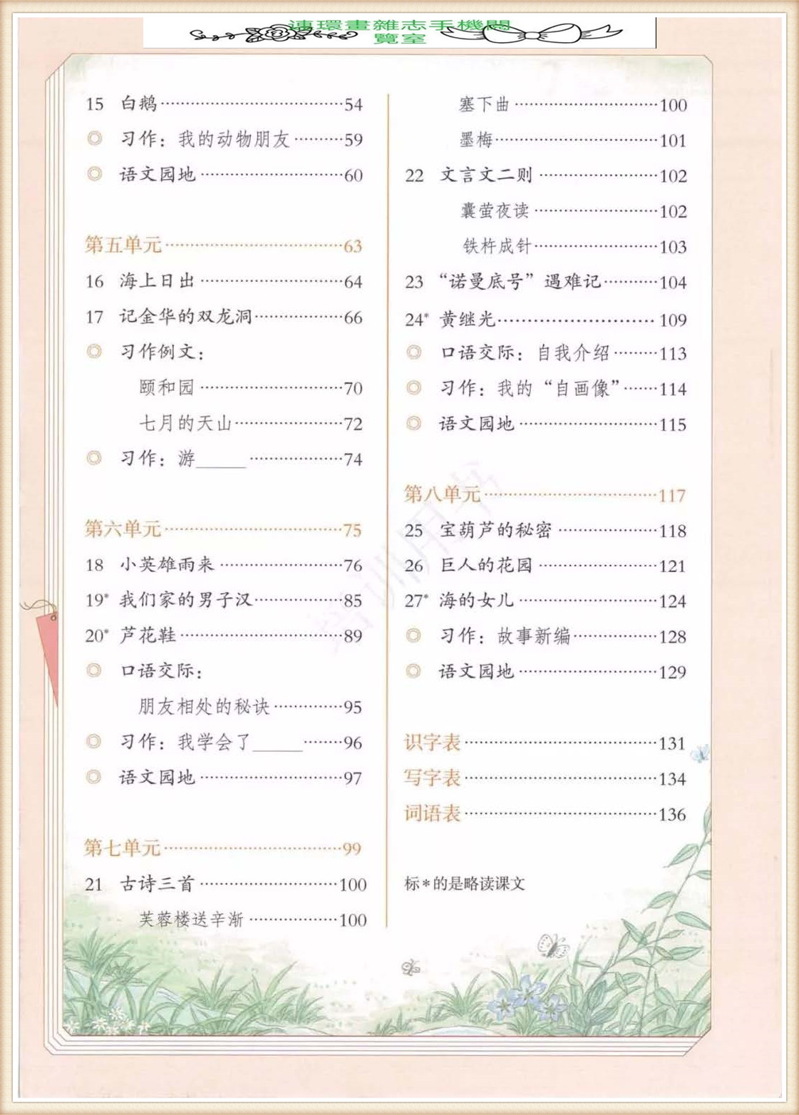 四年级下册语文作文,四年级下册语文第五单元作文写游