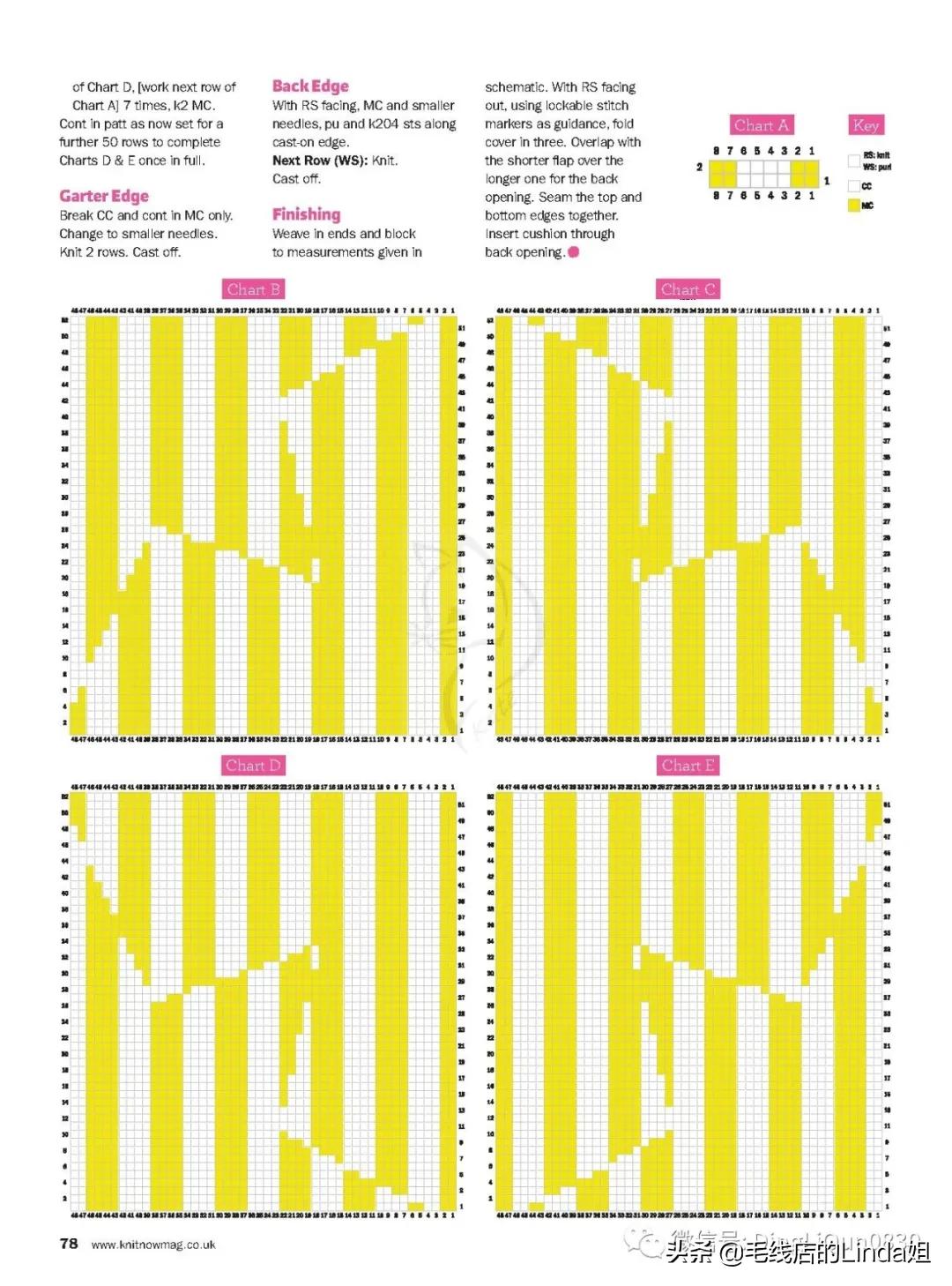 波西米亚风抱枕编织,国外时尚编织书