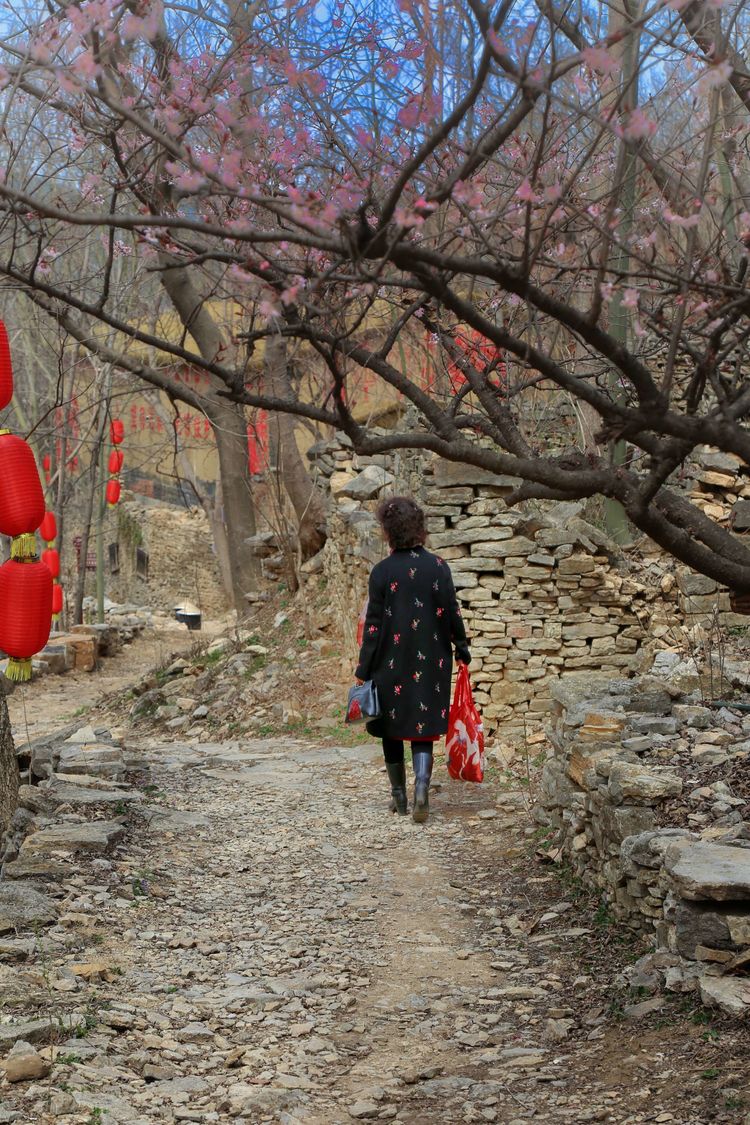 费县古村落景区,费县千年古村利山涧