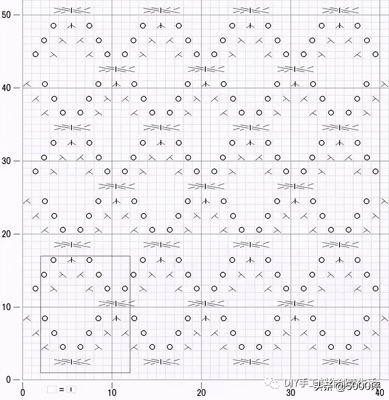几款漂亮的棒针花样值得收藏,各种简单实用的棒针花样集锦