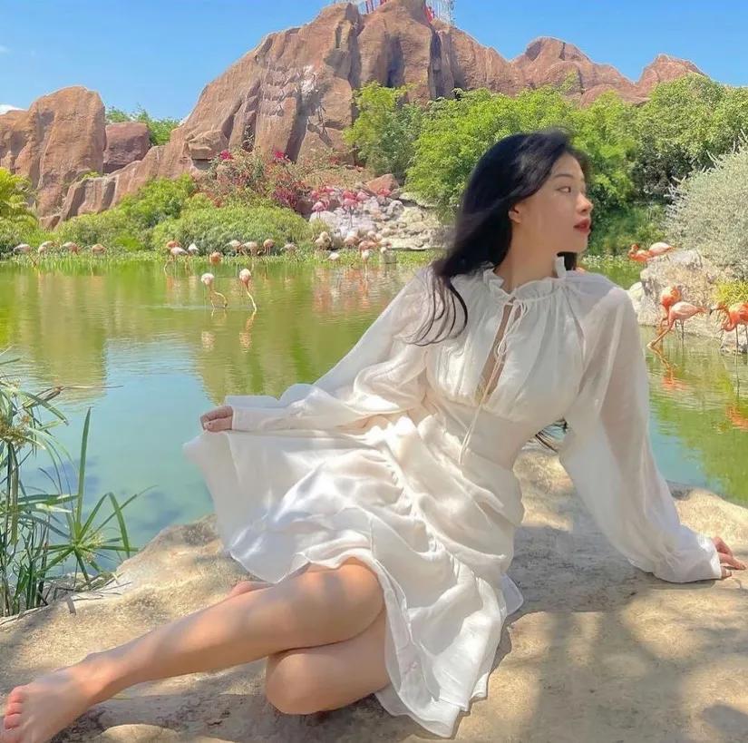 越南人的裙子,越南人做衣服