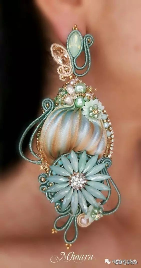 绸带编织花样大全,散珠子手工串珠教程