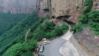 318国道最险的道路,318国道最危险路线实拍