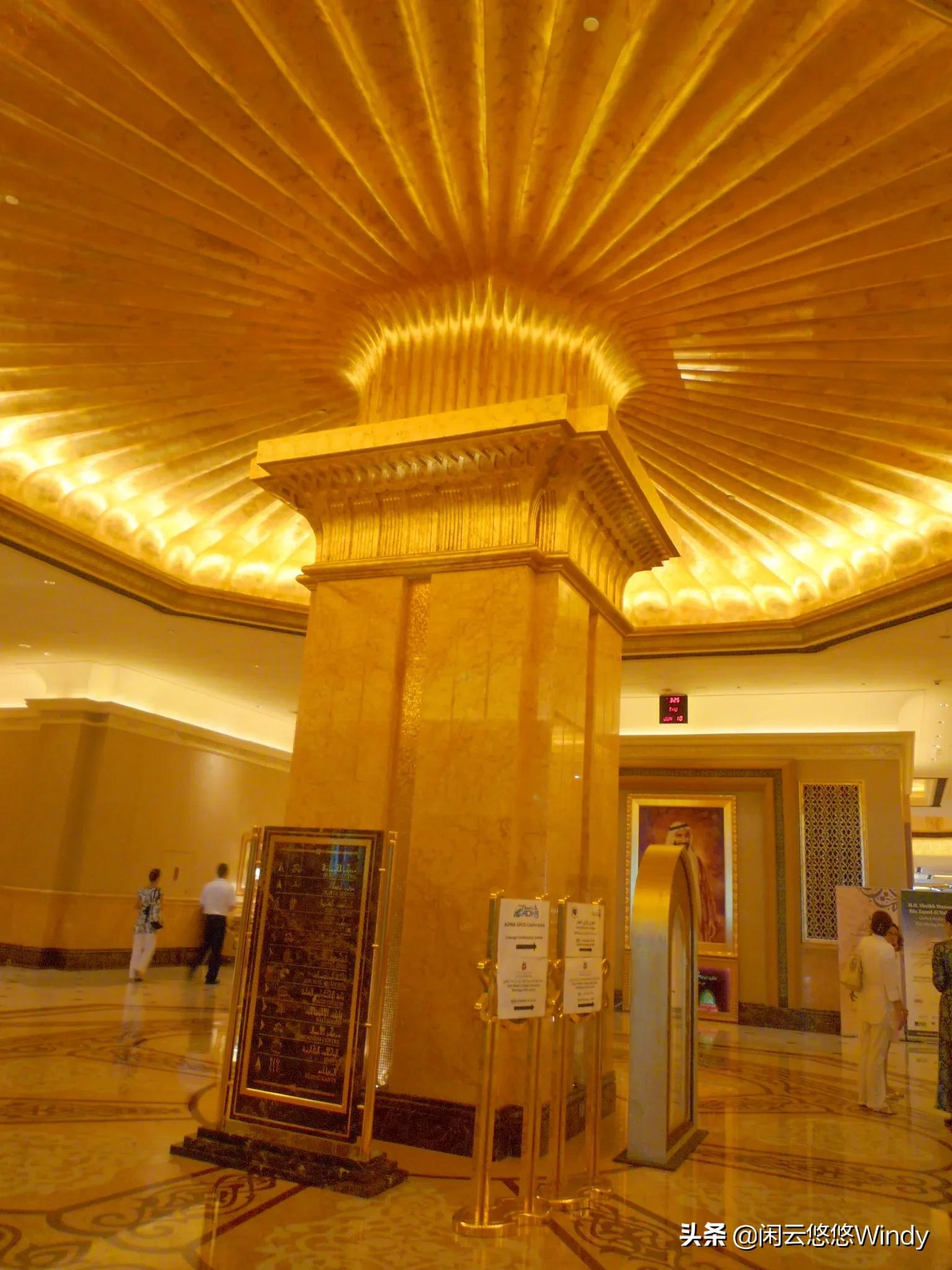 世界最豪华皇家酒店迪拜,八星级酋长皇宫酒店下午茶