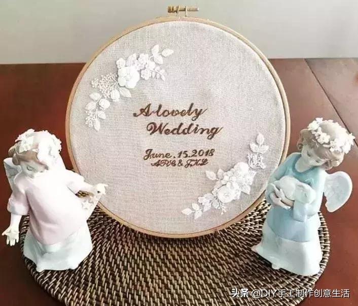 白线的刺绣,白线刺绣针法