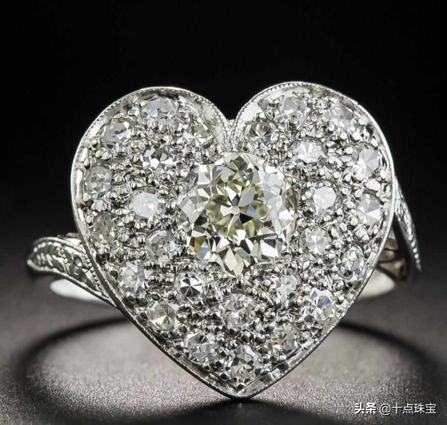 心形古董,心形经典珠宝款式