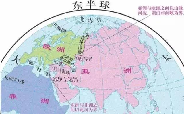 欧洲的洲和亚洲的洲区别在哪里,亚洲欧洲为什么分成两个洲