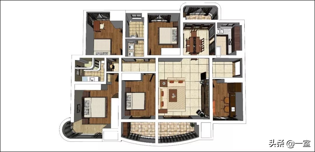su别墅模型库合集,大师su模型