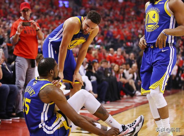 杜兰特跟腱撕裂勇士官宣,猛龙评价杜兰特受伤