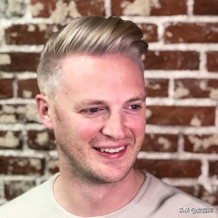 适合又大又圆脸型的发型男士,椭圆脸型男士的16种理想发型