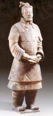 兵马俑的脸部特征,兵马俑脸部轮廓图