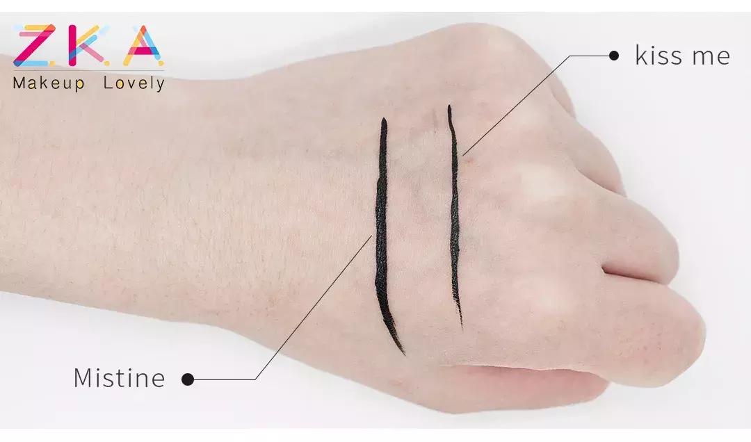 装妆美美妆商城测评｜kissme和mistine，谁才是眼线中的战斗机？