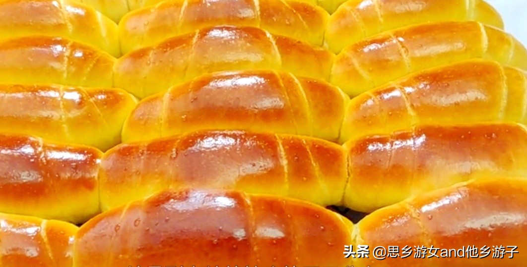 波兰种的牛角面包做法,波兰种牛奶吐司面包做法