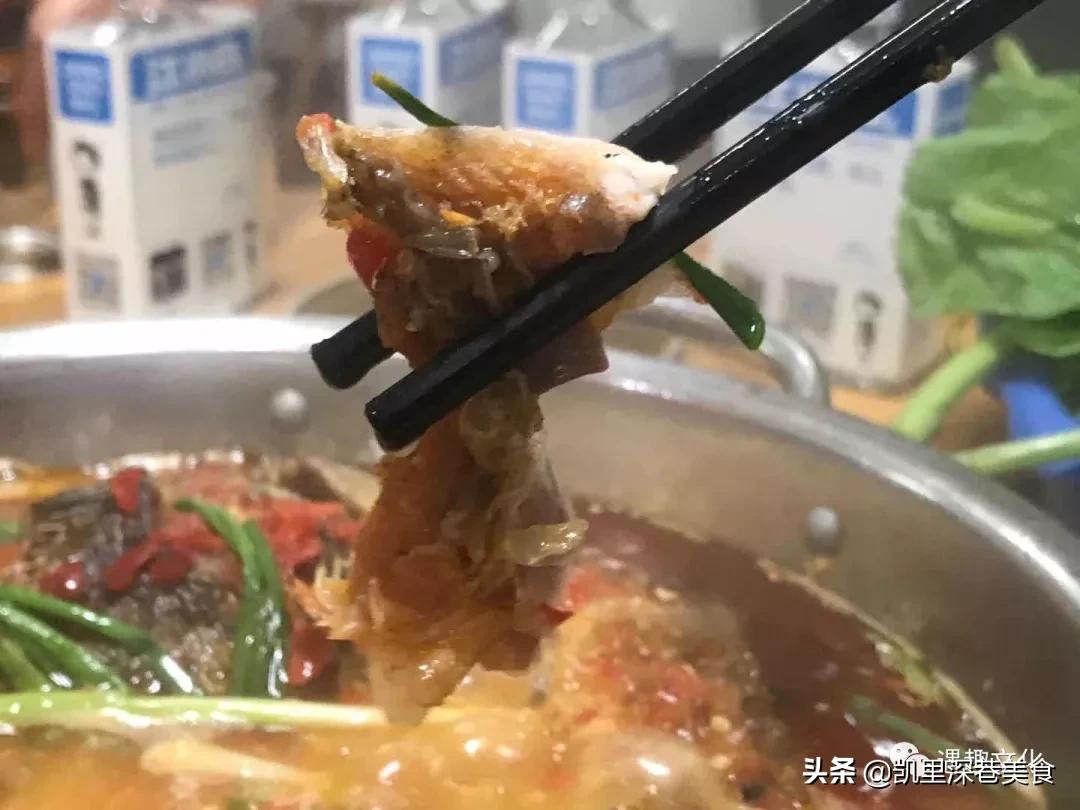 酸汤鱼的做法凯里酸汤鱼,来凯里吃豆花面