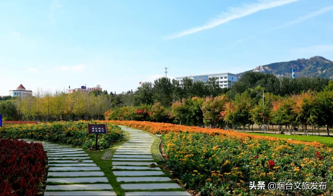 大自然打翻了调色板的唯美句子,烟台自然景点