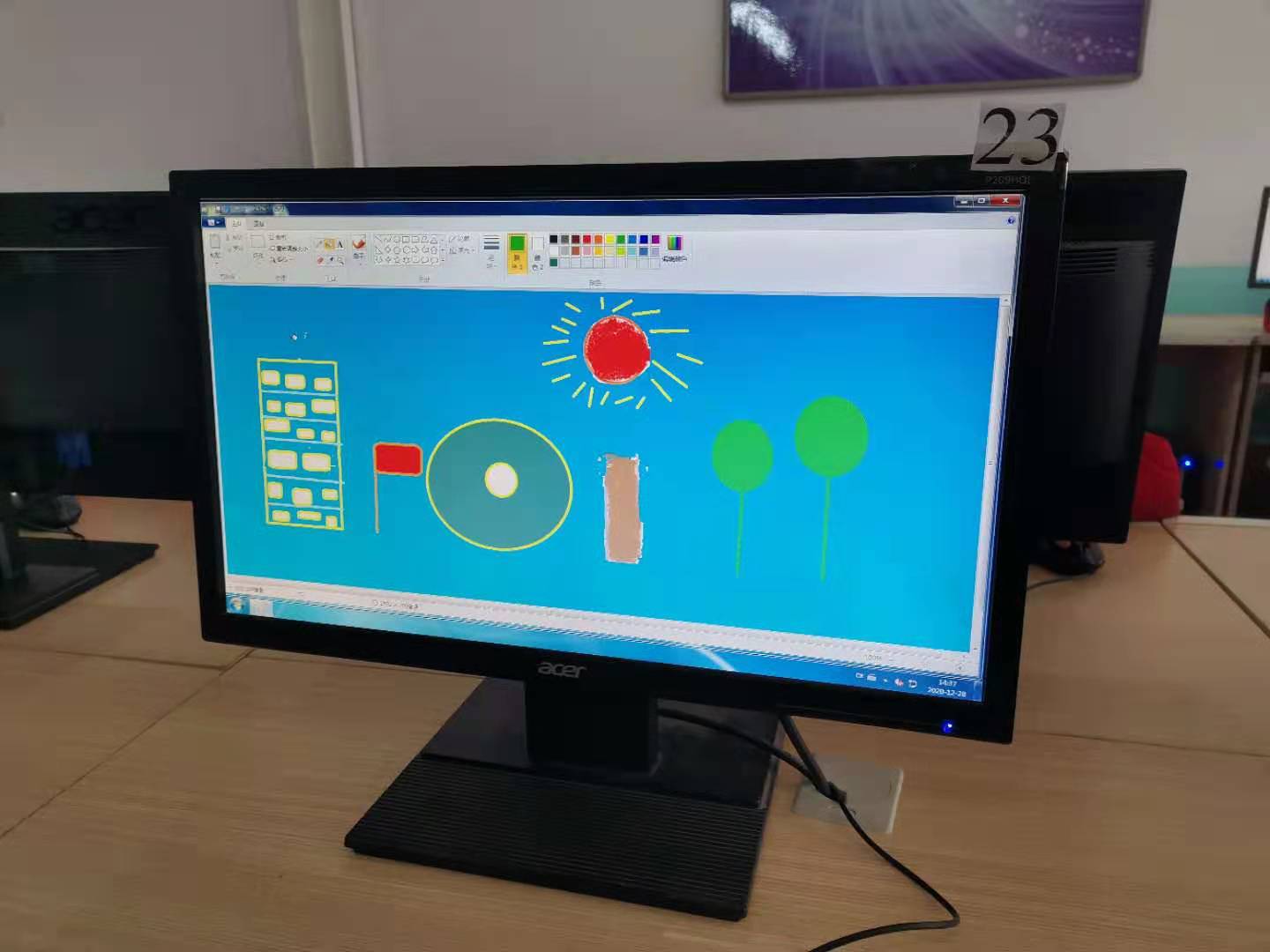 电脑绘画类作品征稿,电脑绘画展示设计