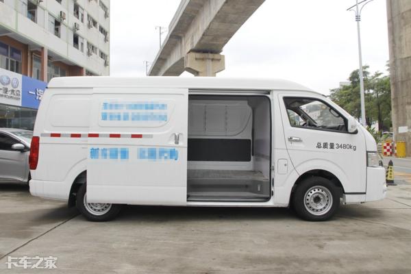 吉利e6新能源5座厢式货车,吉利远程新能源4.2厢货车配置介绍