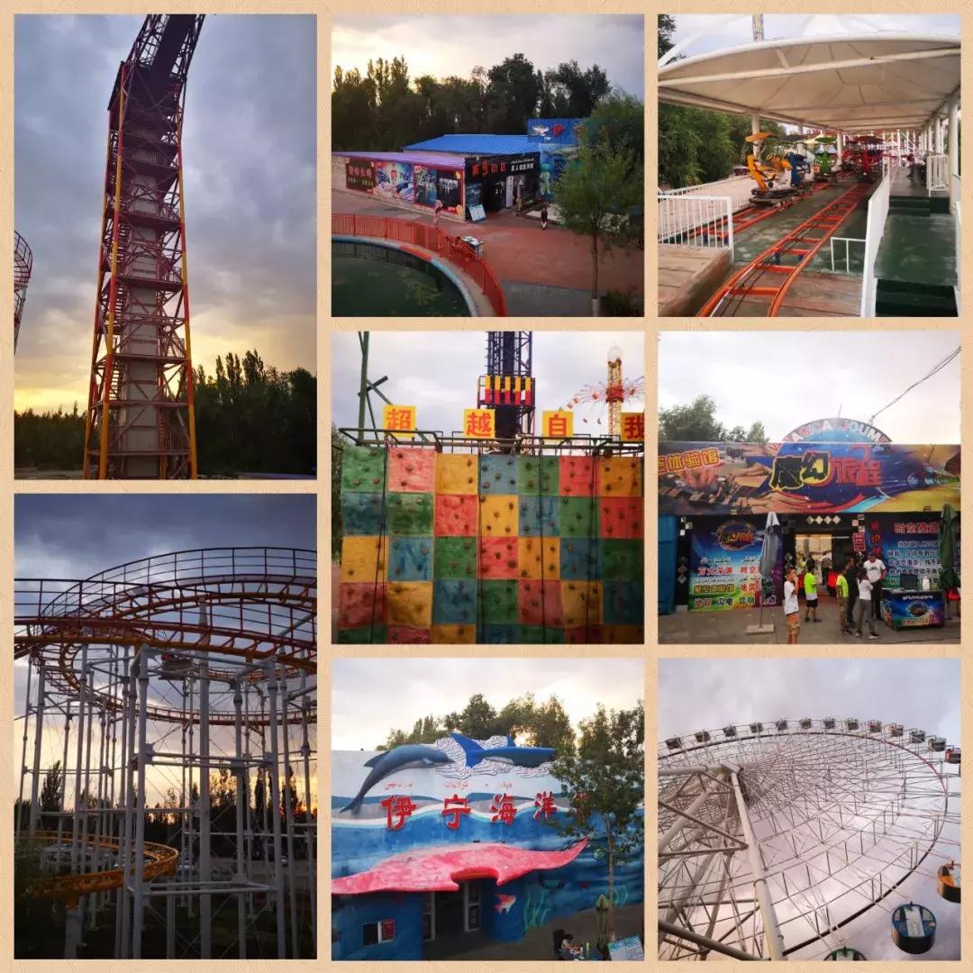 美丽伊宁市美景,美丽的伊宁城市