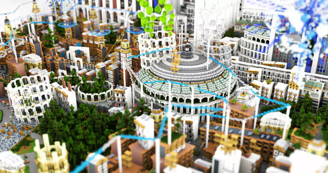 《我的世界》展示未来城市发展方向想住在这里还要再等1000年