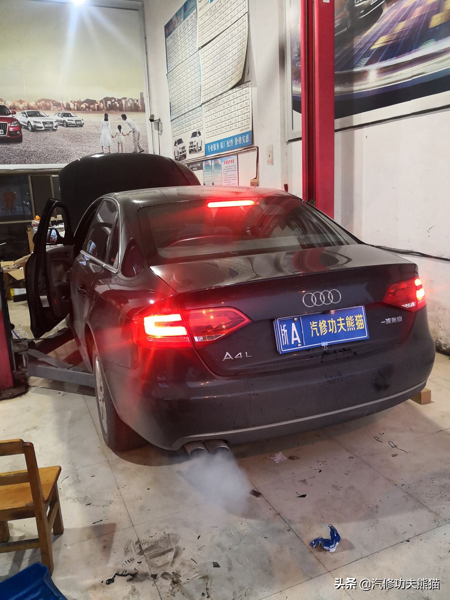 2013奥迪a4l烧机油怎么解决,奥迪a4l哪一款开始烧机油不严重