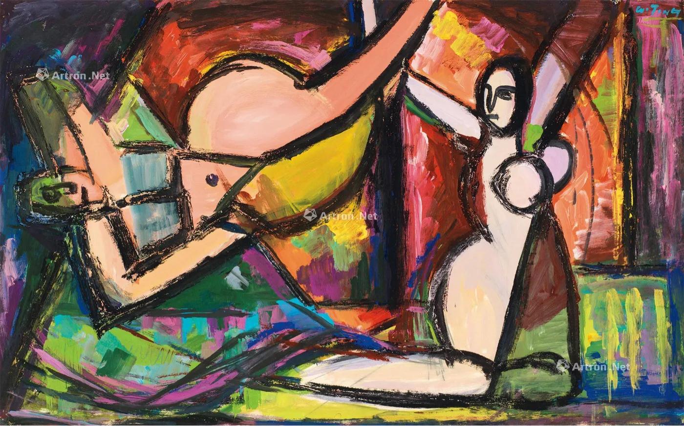 丁雄泉艺术,丁雄泉艺术作品欣赏