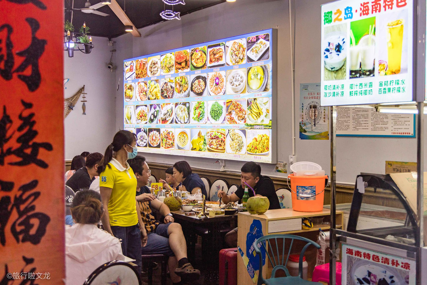 三亚的清晨和晚上,三亚的黄昏美不胜收