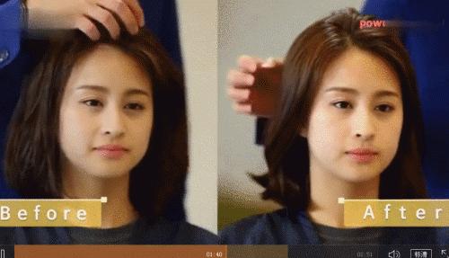 又黄又毛躁的头发,女士头发又细又黄油腻