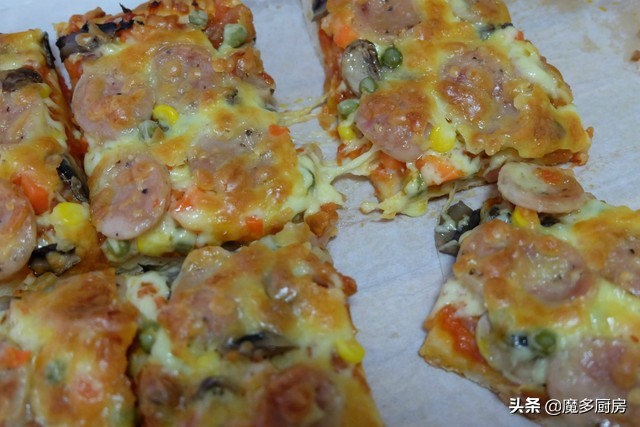 披萨零基础怎么做,披萨教你在家做比买的好吃