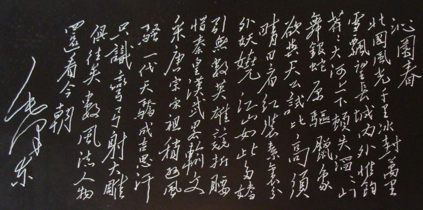 中国近代词史上10首千古名篇：毛*东泽**的《*园春沁**·雪》排名第一