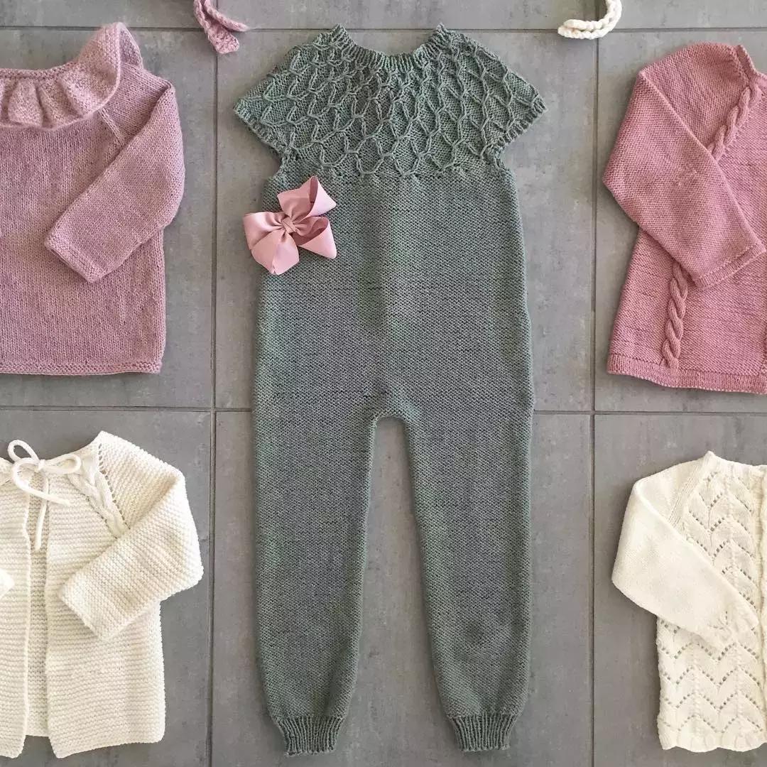 宝宝衣服编织教程0-1岁简单,编织宝宝卡通衣服