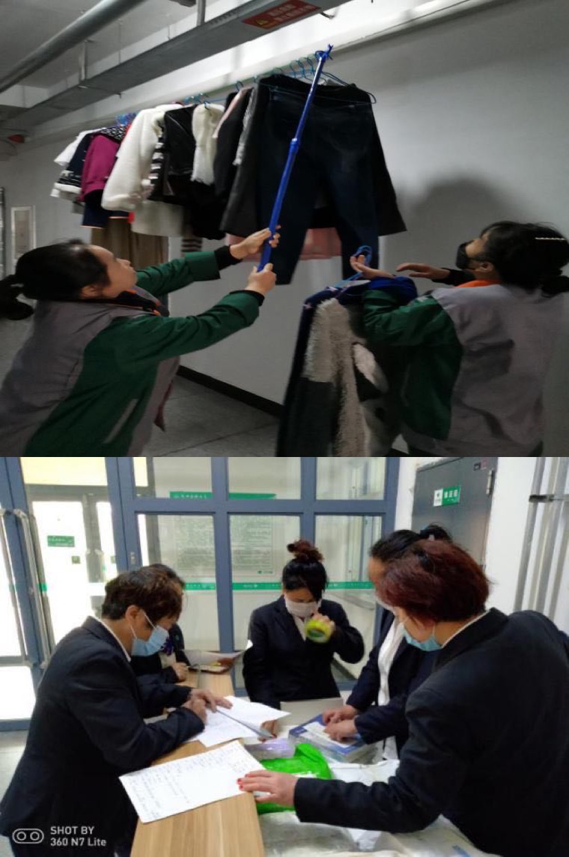 同学，你的花花草草阿姨已浇过水啦！衣服也晒了！沈阳药科大学宿管阿姨实力宠娃！