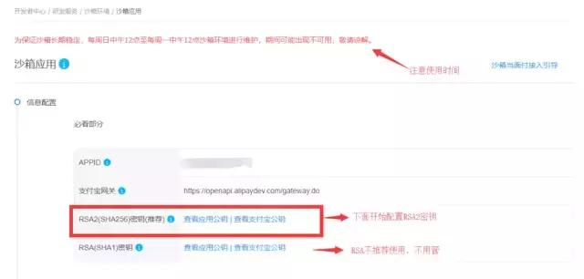支付宝沙箱调试接口,调用支付宝沙箱支付后跳转页面