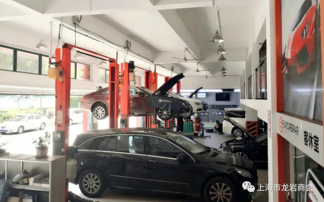 杨坚毅常务副会长一行走访考察上海君奥达汽车服务有限公司