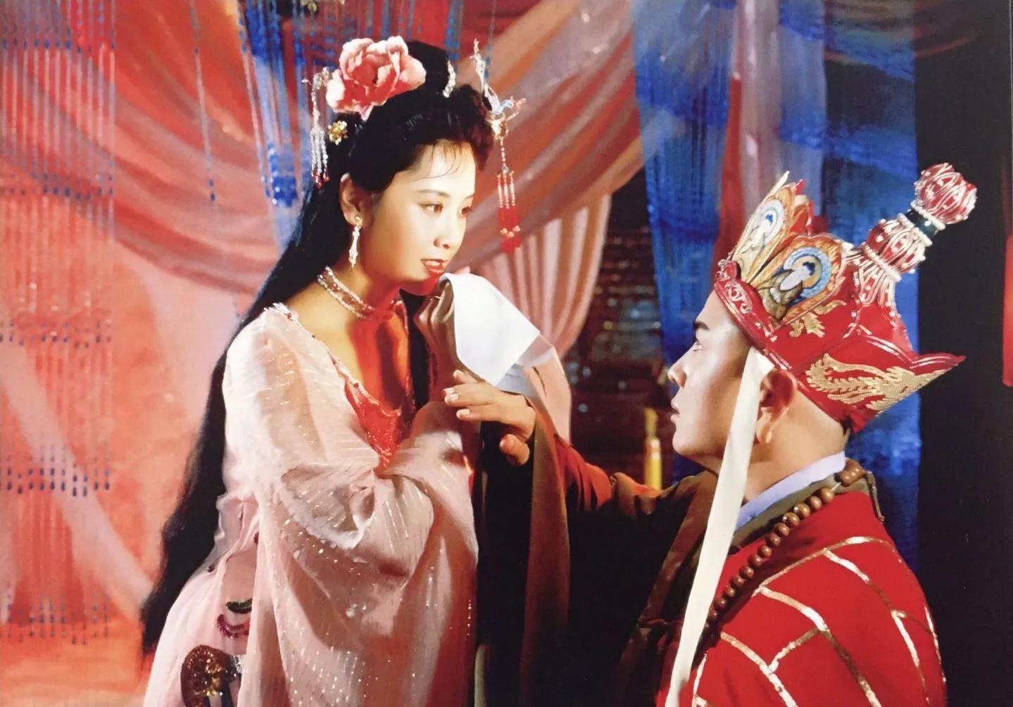 西游记朱琳演女王多大,西游记女儿国国王朱琳有多美