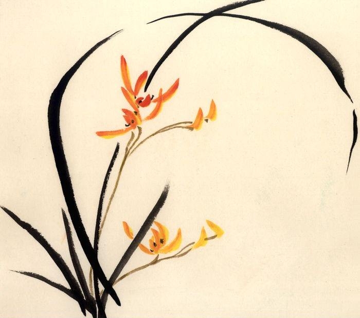 兰花诗句100首隶书,淡雅芬芳的兰花与人生感悟