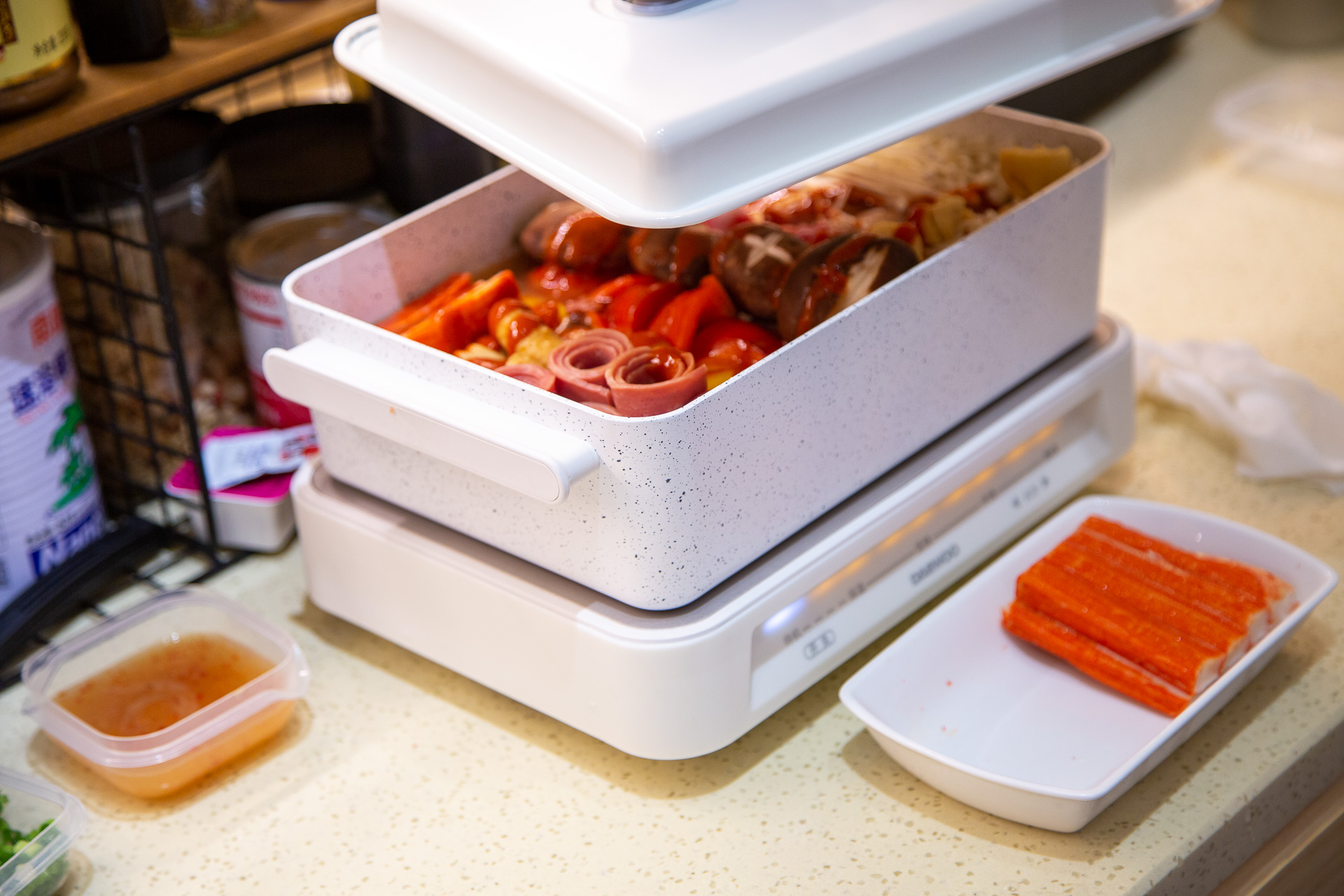 韩国大宇s11花式料理锅,大宇s11多功能料理锅