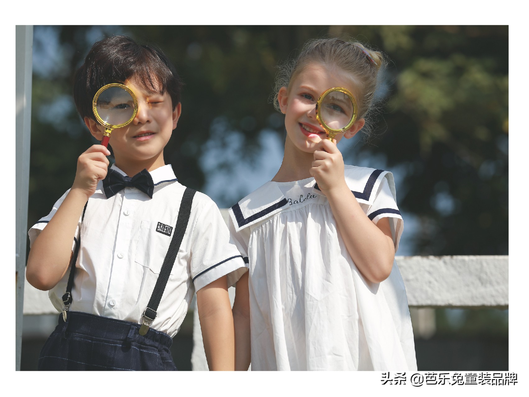 芭乐兔可爱的萌娃穿搭,巴乐兔儿童服装