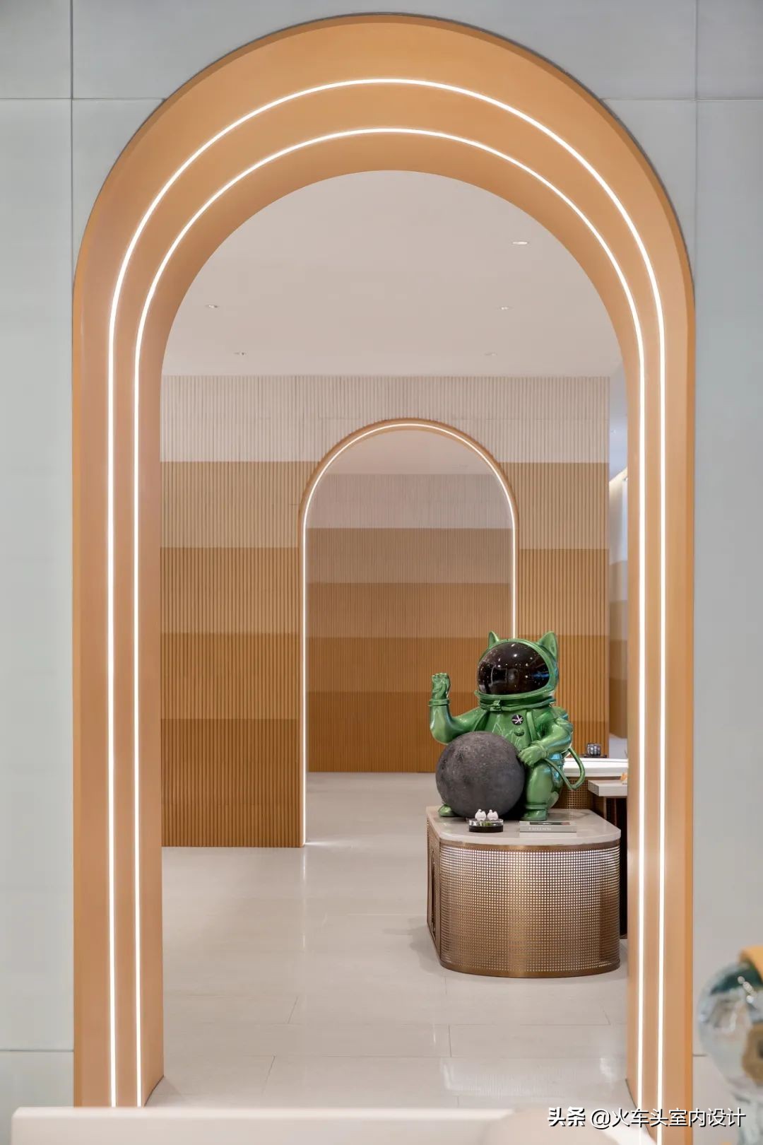 顶级售楼中心设计图,售楼部展示区设计