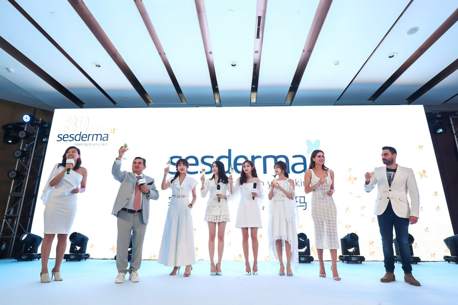 签约SNH48女团为品牌大使，Sesderma蝴蝶涅槃高飞