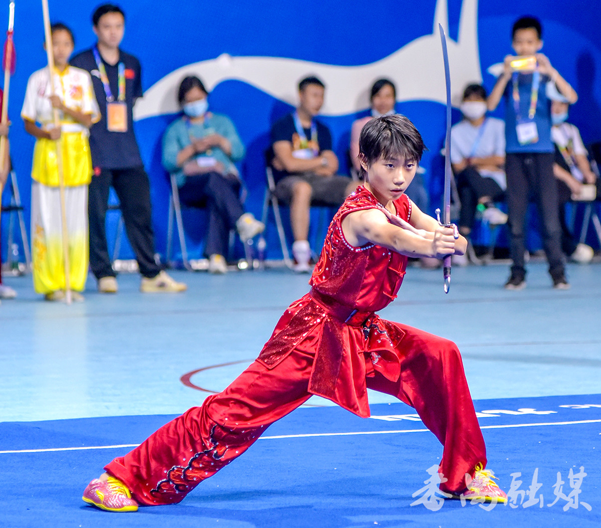 少年竞风流！番禺区代表队在广州市第十八届青少年运动会武术套路比赛中夺得金牌总数、团体总分双料冠军