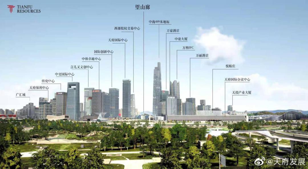 天府总部商务区西区,天府新区总部商务区2024