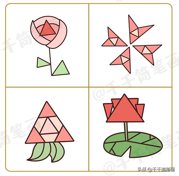 100个可爱小图案简笔画动物,可爱又简单的小动物简笔画