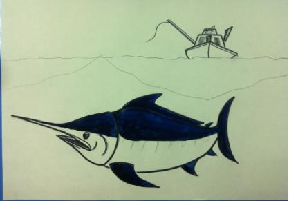 儿童画创意画鱼,儿童绘画鱼创意画