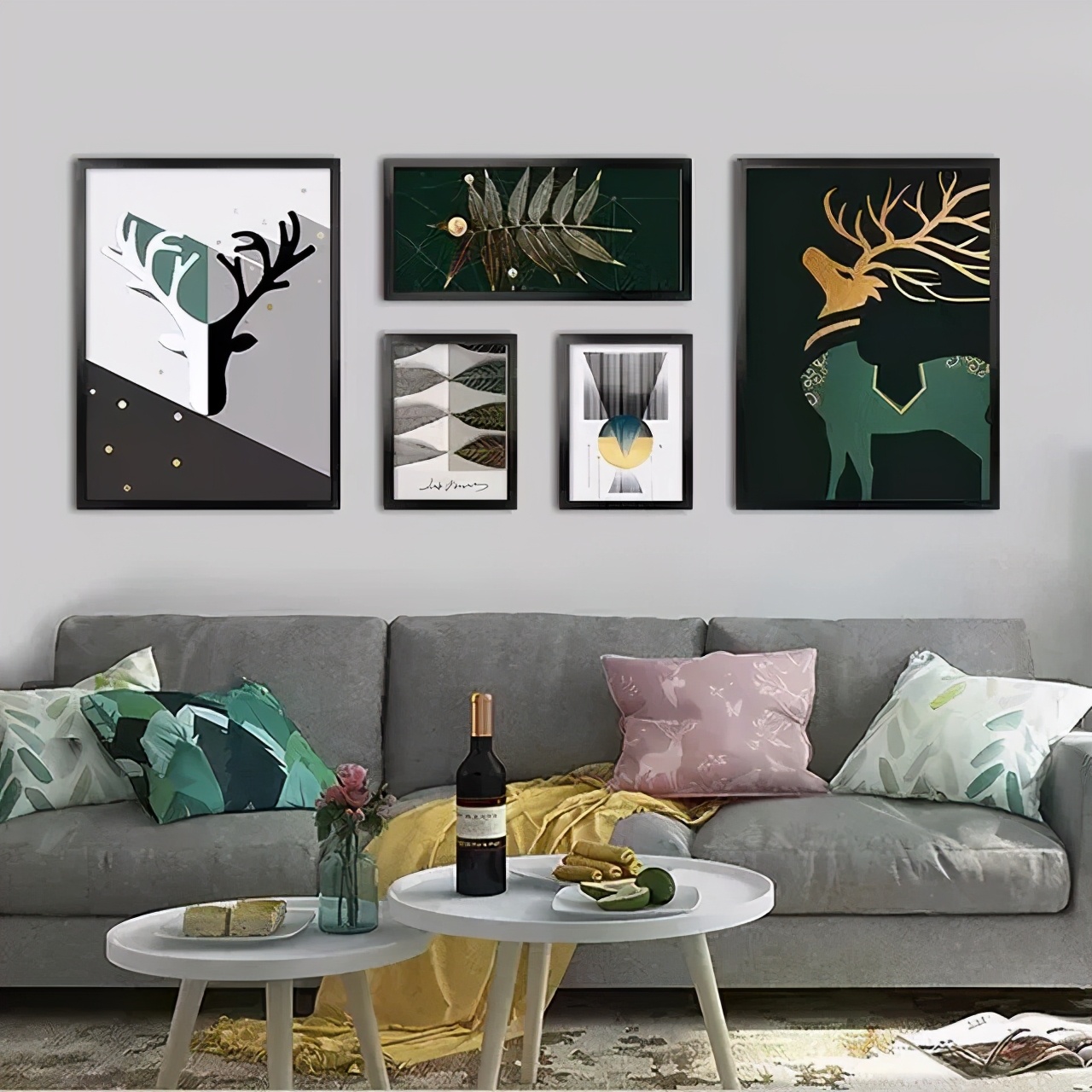 入门装饰画如何布置,客厅装饰画怎么布置好看