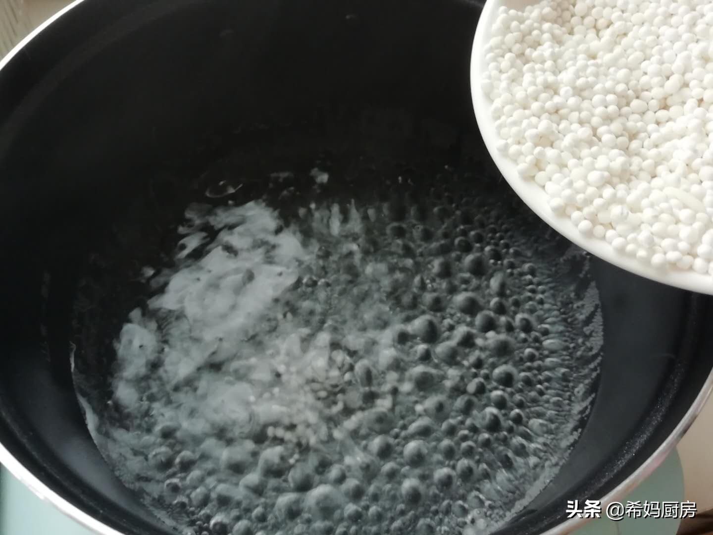 西米绿豆汤解暑正确煮法,西米露绿豆的正确煮法